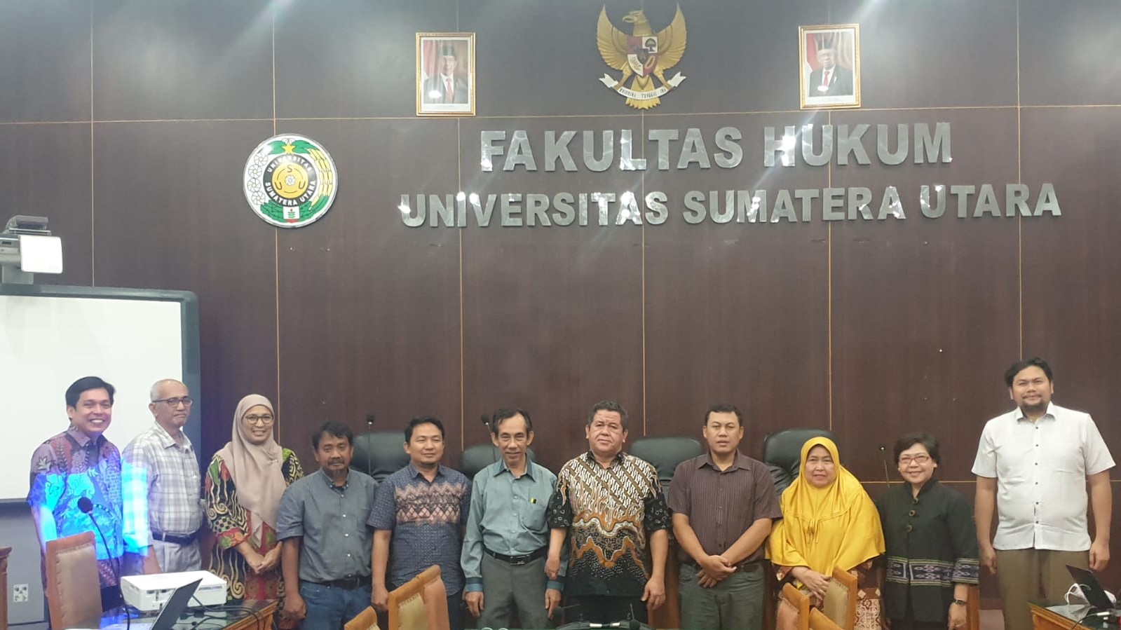 Focused Discussion of Cooperation between the Research and Development Center for Law and Justice of the Supreme Court of the Republic of Indonesia and the Faculty of Law of USU